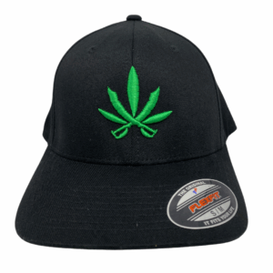 Wholesale Flexfit Green CannaCove Hat