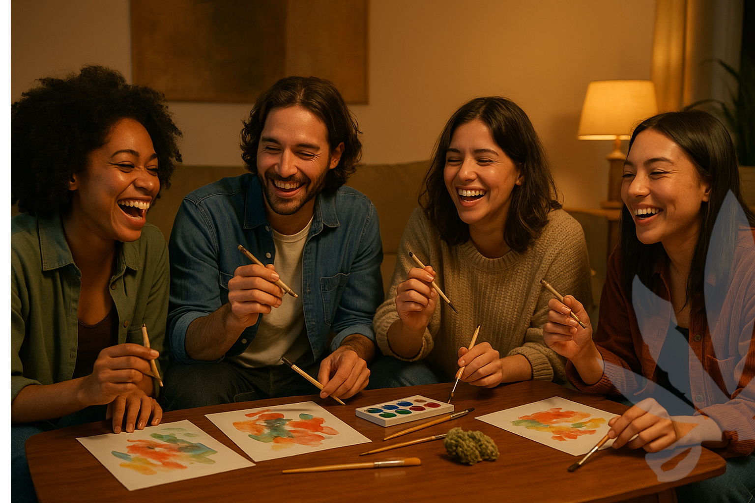 THC-A Creative Smoke Sesh
